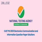 CUET PG 2025 Electronics Communication and Information Question Paper with Solution Answer Key PDF